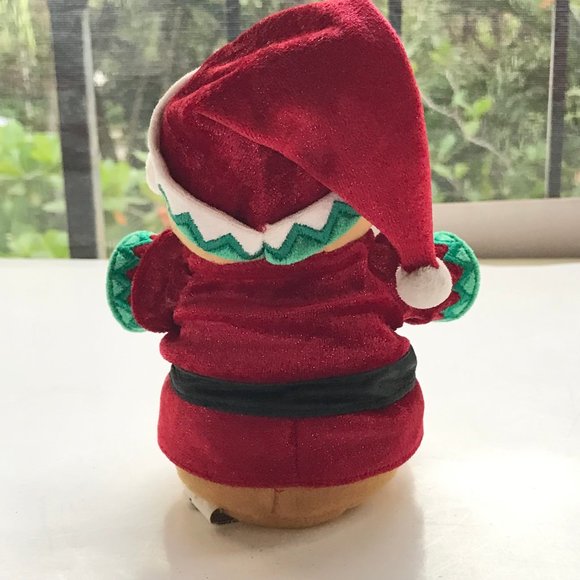 Vintage Disney Store Winnie the Pooh Christmas Santa Plush Stuffed Animal - Picture 4 of 12